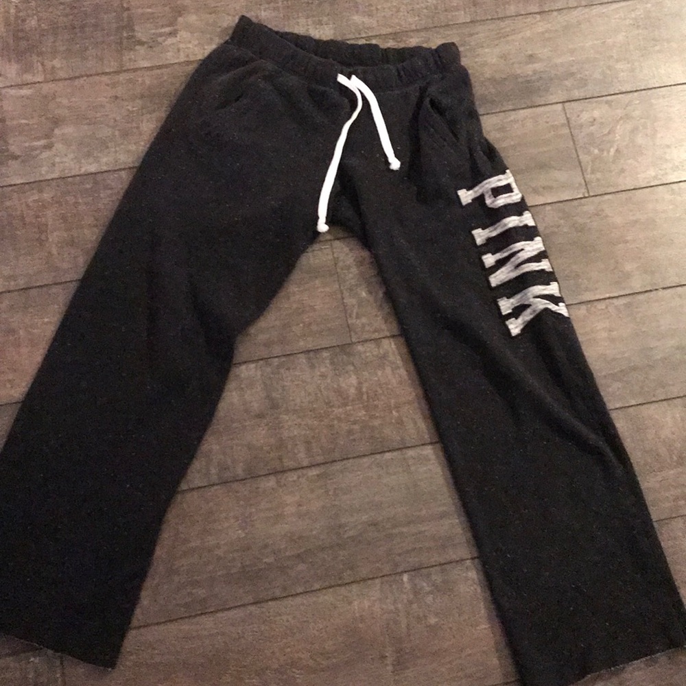 Victoria secret black bootcut sweatpants